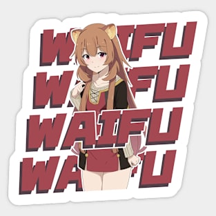 WAIFU SAD JAPANESE ANIME AESTHETIC Sticker